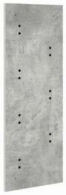 Fali Kabáthorog Beton szürke 30 x 1.5 x 80 cm Faanyag