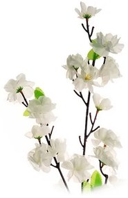 Mű Sakura, 3 hajtás, 66 cm, fehér