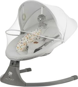 KINDERKRAFT - Babaringató dallammal 2in1 LUMI világos szürke