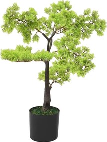 vidaXL zöld cserepes mű ciprusbonsai 60 cm