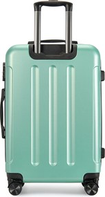 BONTOUR vertical 4 kerekes nagy borönd 76x50,5x29,5cm, púderzöld