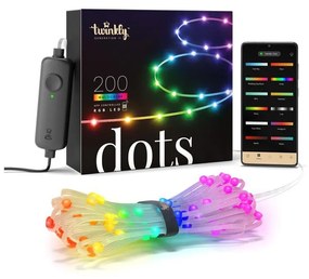 Twinkly TWD200STP-TEU - LED RGB Kültéri dimmelhető Szalag 200xLED 10m IP44 WiFi