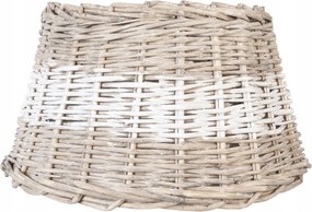 Lámpaernyő Clayre &amp; Eef 38 cm E27 bézs, fehér