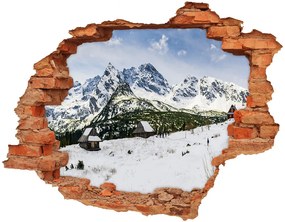 3d fali matrica lyuk a falban Hale tatry nd-c-111249964