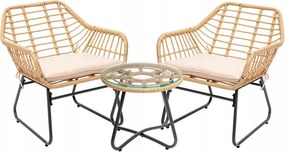 Kerti Bútor Szett Fotelek Asztal Fém Kerti Szett Teraszra