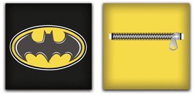 Batman párna, díszpárna levehető huzattal 35x35 cm Velúr