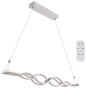 Globo 67109-30 - LED Szabályozható csillár zsinóron PILLA 1xLED/30W/230V + távirányító