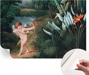 Öntapadós Dekoratív Fotótapéta Hálószobába Bájos Ámor 152x104 cm