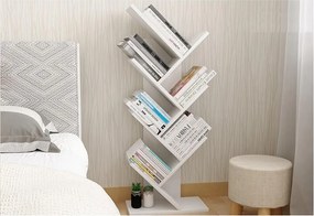 Könyvespolc, fehér, BAKI NEW TYP 2