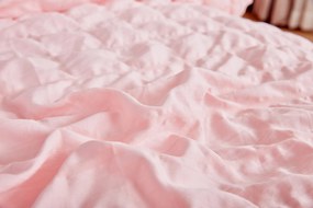 Krepp lapok Polycotton Neapol rózsaszín 200x140cm+90x70cm TiaHome