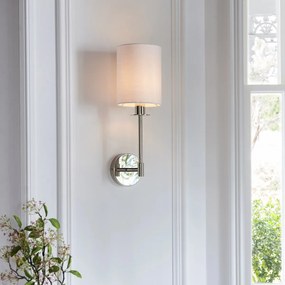 Endon modern fali lámpa sancerre fehér nikkel end99497