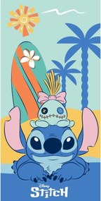 Disney Lilo és Stitch, A csillagkutya Island Day fürdőlepedő, strand törölköző 70x140cm (Fast Dry)