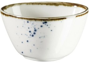 Mäser Ovális tál Pintar Fehér kék pöttyök 7 x 6 cm, S