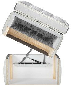 Franciaágy Boxspring 180 cm Rondel (fresh 32). 1054099