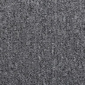 15 db sötétszürke lépcsőszőnyeg 65x21x4 cm