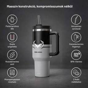 Füles termoszbögre szürke Diablo Nightwolf Moon