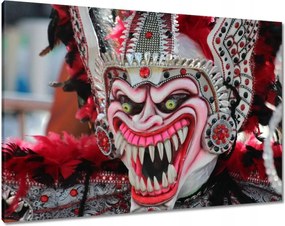 Vászonkép 100x70 Velence farsangi maszk