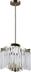 Italux glamour kristály függeszték sabriga antik bronz itxpnd-44544-3