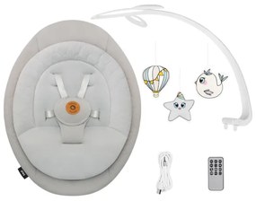 Lionelo - MELL babahinta dallal Beige Sand 4xAA + távirányító