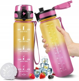 1L-es HoneyHolly sportpalack BPA-szűrővel ingyenes kültéri edzőterembe