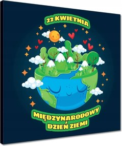 Vászonkép 40x40 A Föld világnapja