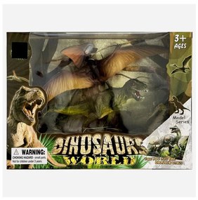 Dinoszaurusz Carnivorous műanyag figura 2db-os szett dobozban