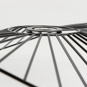 Brilagi - LED felületre szerelhető csillár CERIA WIRE 1xE27/40W/230V 40x56 cm fekete/tölgy