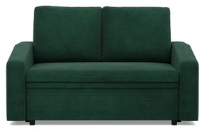 Zeus kanapé, kordbársony, hab töltet, döntött kartámasz, zöld