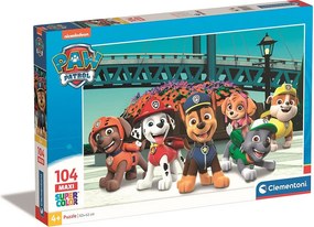 Mancs Őrjárat Adventure Bay 104 db-os maxi puzzle Clementoni