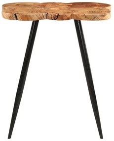 tömör akácfa rönk bárasztal 90 x 54 x 105 cm