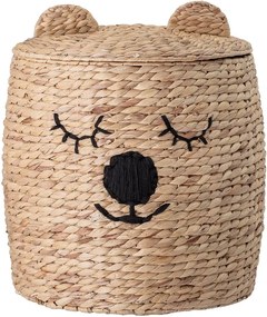Vízijácint játéktároló kosár fedéllel, ⌀ 42 cm - Bloomingville Mini