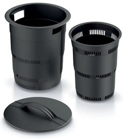 Prosperplast COMBIOSOIL komposztáló fekete 25cm