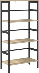 vidaXL Könyvespolc Sonoma tölgy 60 x 29,5 x 115 cm Faanyag