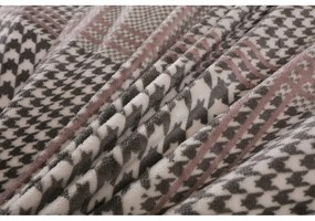 Szürke egyszemélyes mikroplüss ágyneműhuzat 140x200 cm – My House