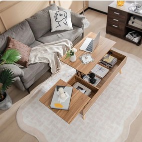 Dohányzóasztal 2 rejtett rekesszel