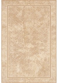 Bézs gyapjú szőnyeg 100x180 cm Jenny – Agnella