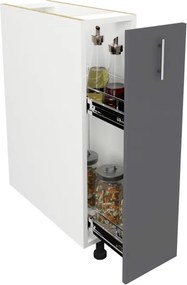 Benita Antracit-Fehér 20x50x80 cm N