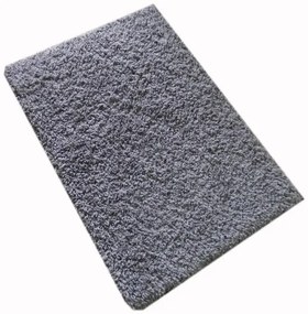 Csillogó szürke shaggy Szőnyeg 80 x 300 cm