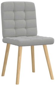 étkezőszékek 4 db Felhőszürke szövet