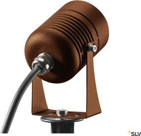 SLV 1002203 SPIKE Kültéri Növényvilágító Lámpa Rozsdás LED IP55