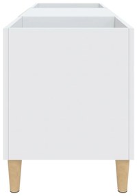 fehér, rétegelt lemezszekrény 121 x 38 x 48 cm, fa textúra