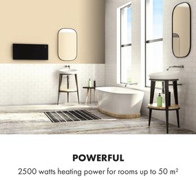 Klarstein Bansin Smart 2500, konvektor, 2500 W, vezérlés applikáción keresztül