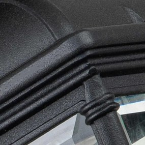 Elstead BAYVIEW-PORCH-BK - Kültéri mennyezeti lámpatest BAYVIEW 1xE27/60W/230V IP44