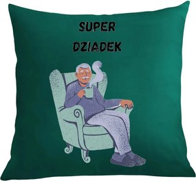 Párna párnahuzat Nagypapa napja Szuper nagypapa