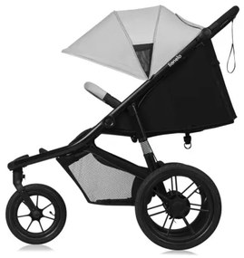 Lionelo - Sport babakocsi AZURA fekete/szürke