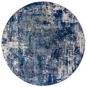 Kék kerek szőnyeg ø 160 cm Cocktail Wonderlust - Flair Rugs