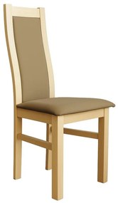 ZOE étkezőszék tölgy/barna