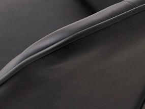 Sötétszürke kárpitozott karfás étkezőfotel szett 2 db-os Nolan Square – Unique Furniture