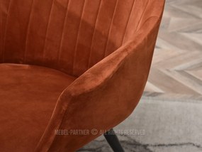 Fotel Osmol F (réz + fekete). Akció -17%. 1110362