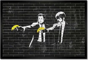 Poszterek keretben 60x40 Banán fikció